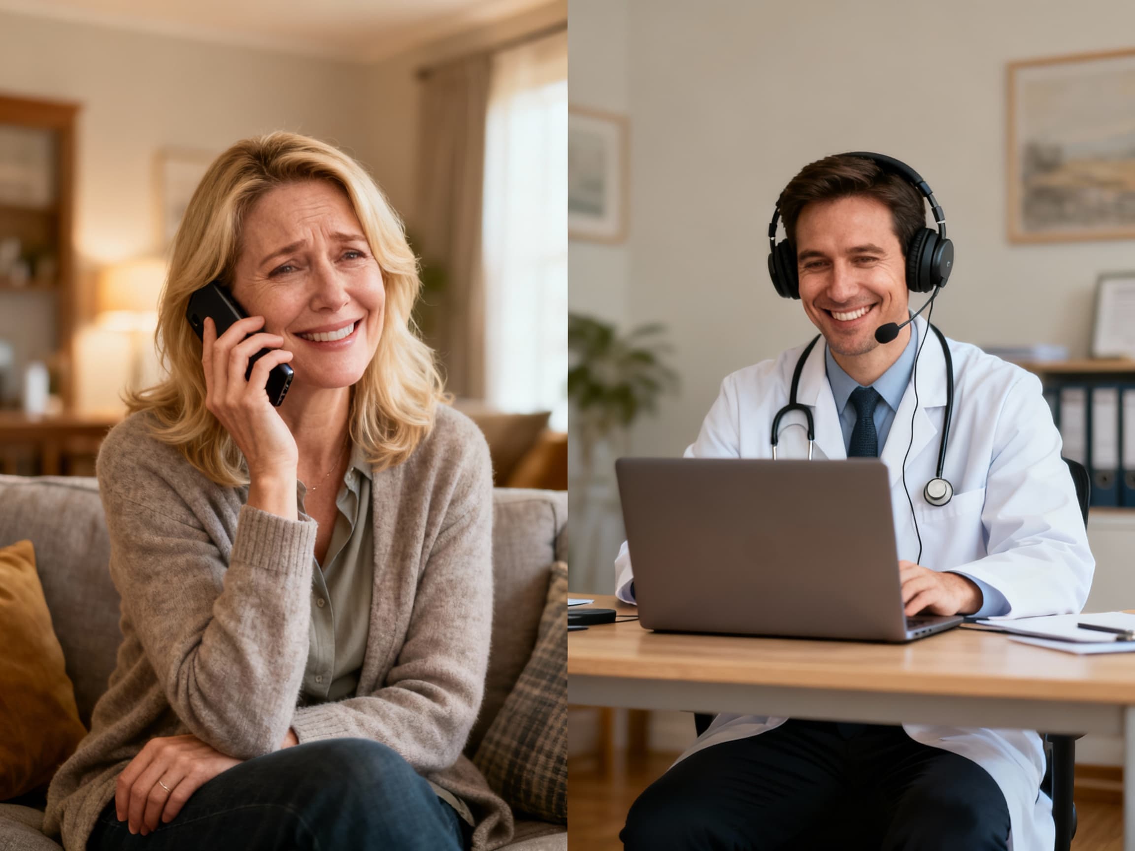 A patient speaking with a doctor about Ozempic